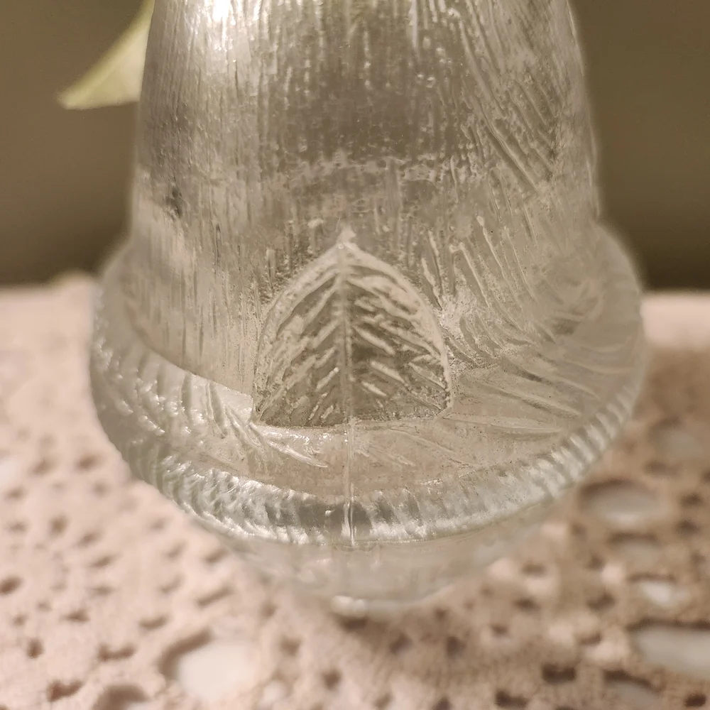 Pressed Glass Bunny On A Nest Easter Candy Dish / Trinket Dish